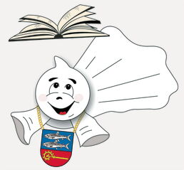 Klostergeist mit Sprechblase 2