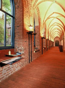 Das Kloster Zarrentin aus der Vogelperspektive